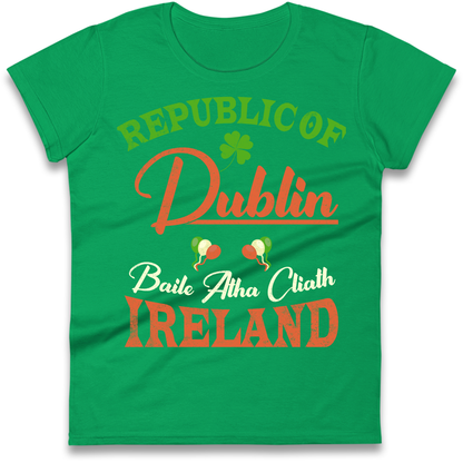 Dublin Ireland Ladies Shirt