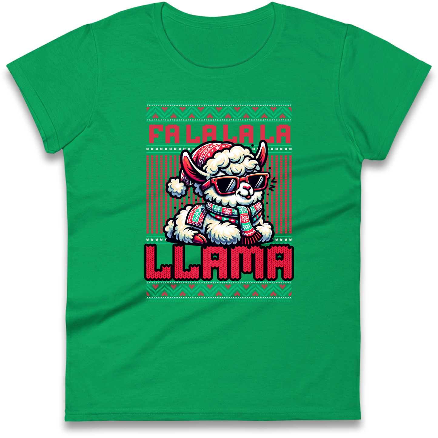 FA LA LA LA LLAMA Ladies Shirt