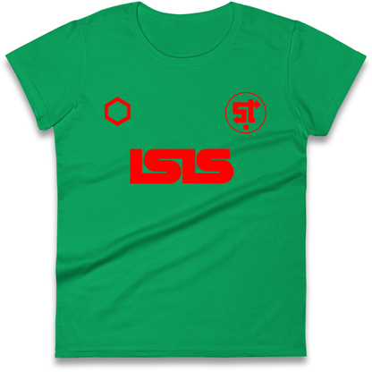 Retro Swindon Town Football Ladies Shirt
