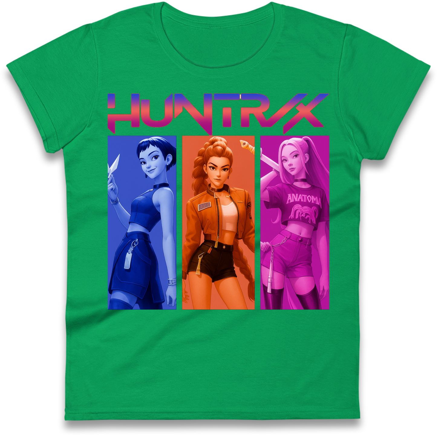 Kpop Demon Hunters Huntrix Ladies Shirt
