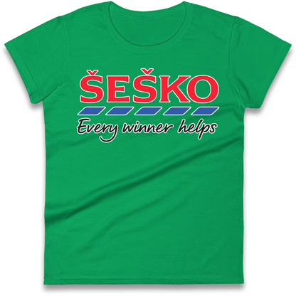Benjamin Sesko Every Winner Helps Ladies Shirt