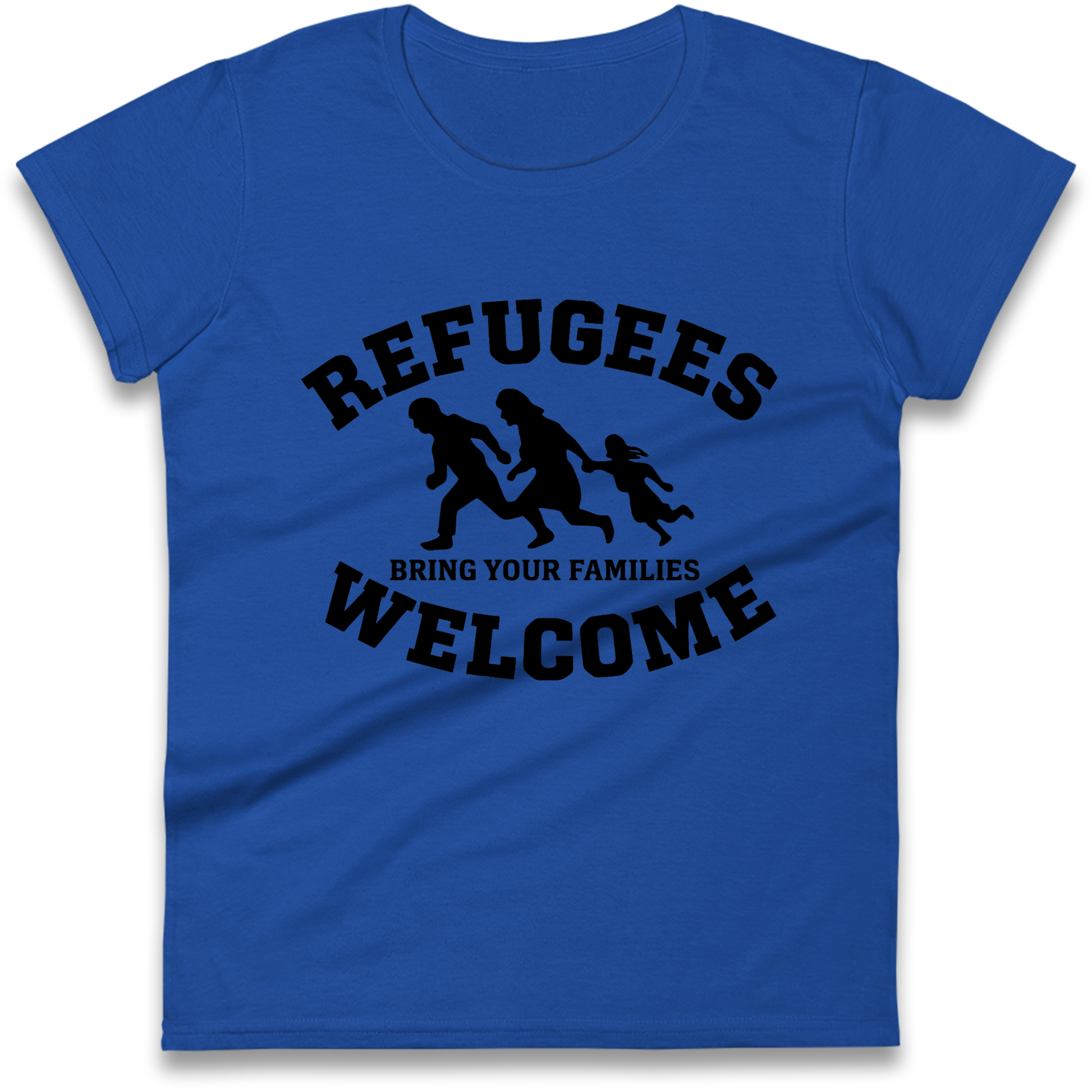 Welcome Refugees Ladies Shirt