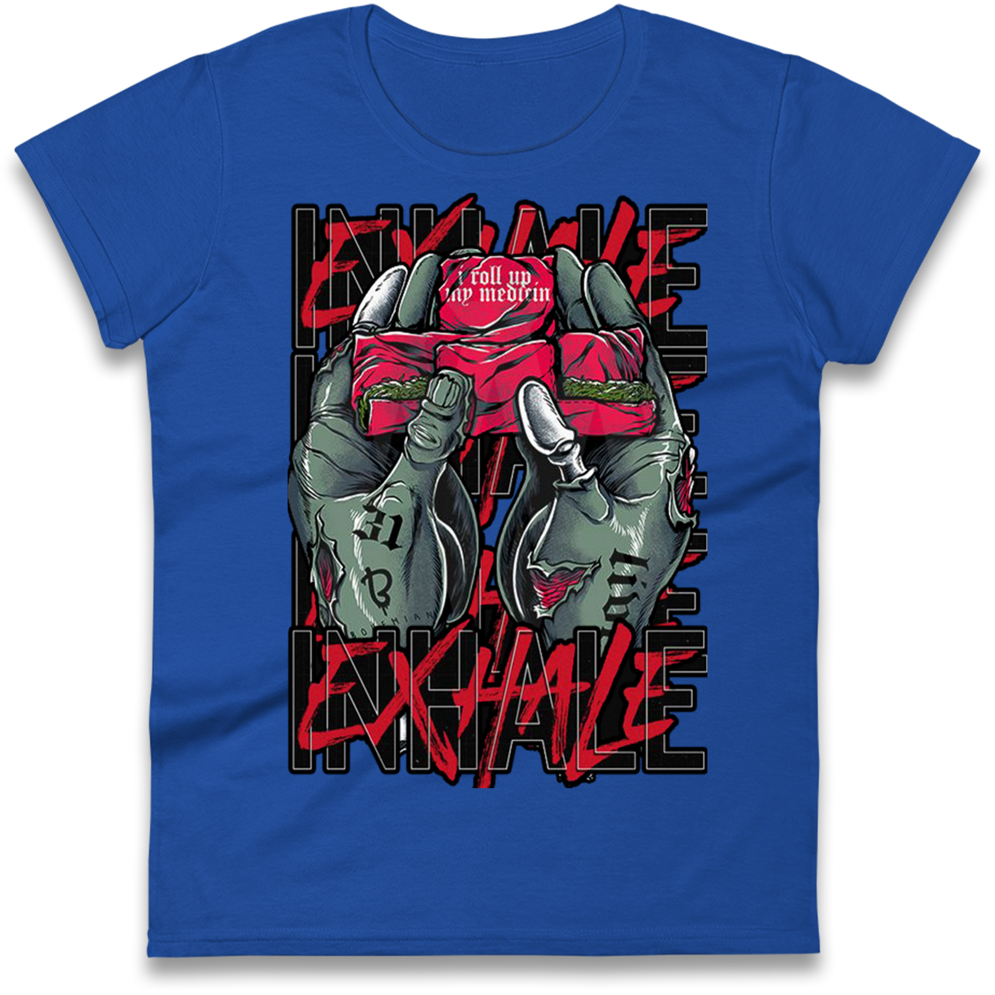 Inhale Exhale Ladies Shirt