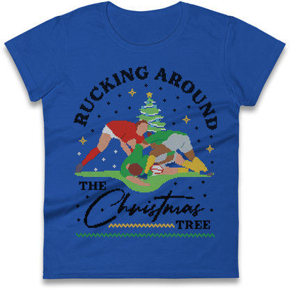 Rugby Christmas Ladies Shirt