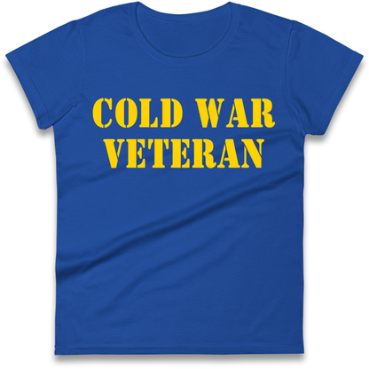 Cold War 1985–1991 Veteran Ladies Shirt