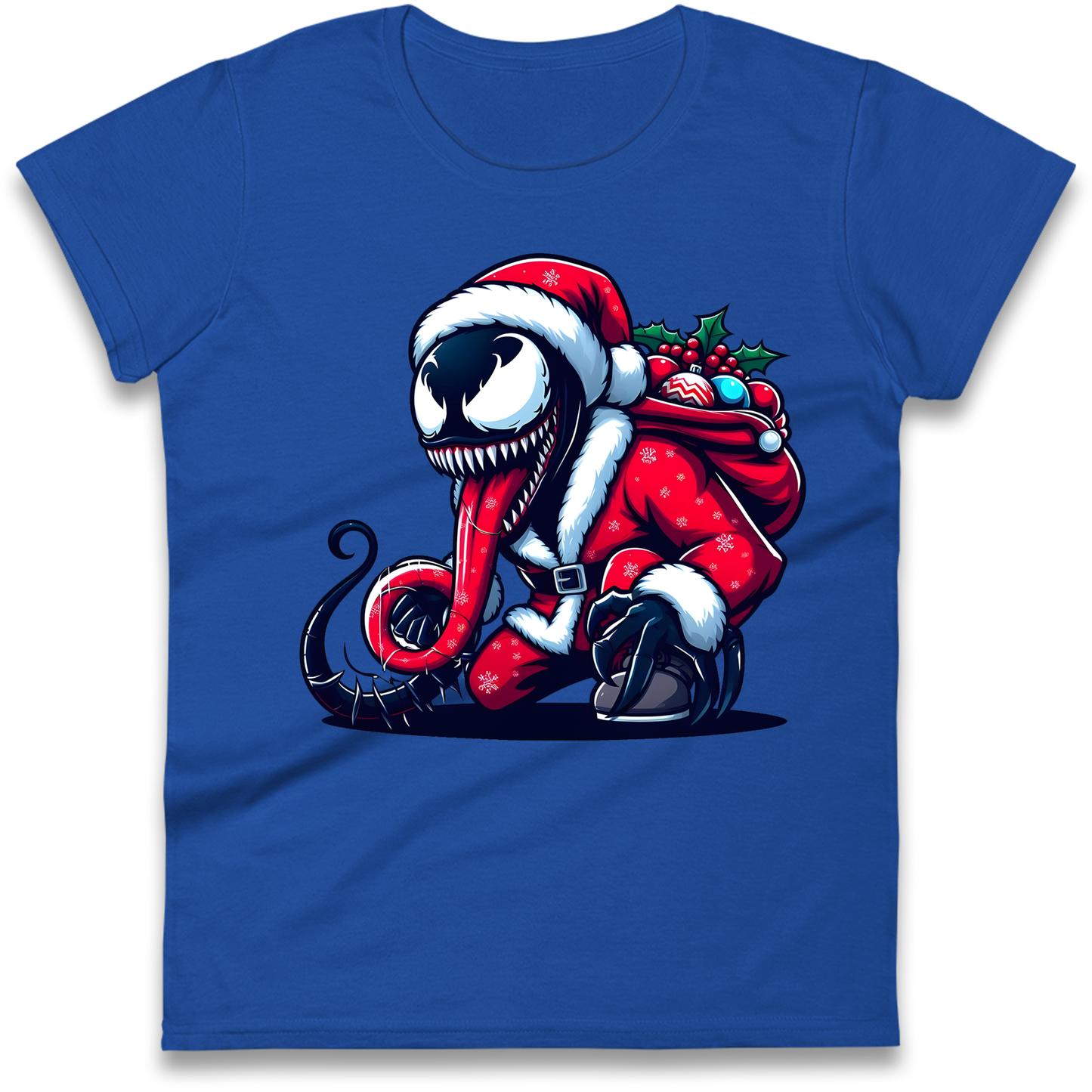 Venom Santa Ladies Shirt