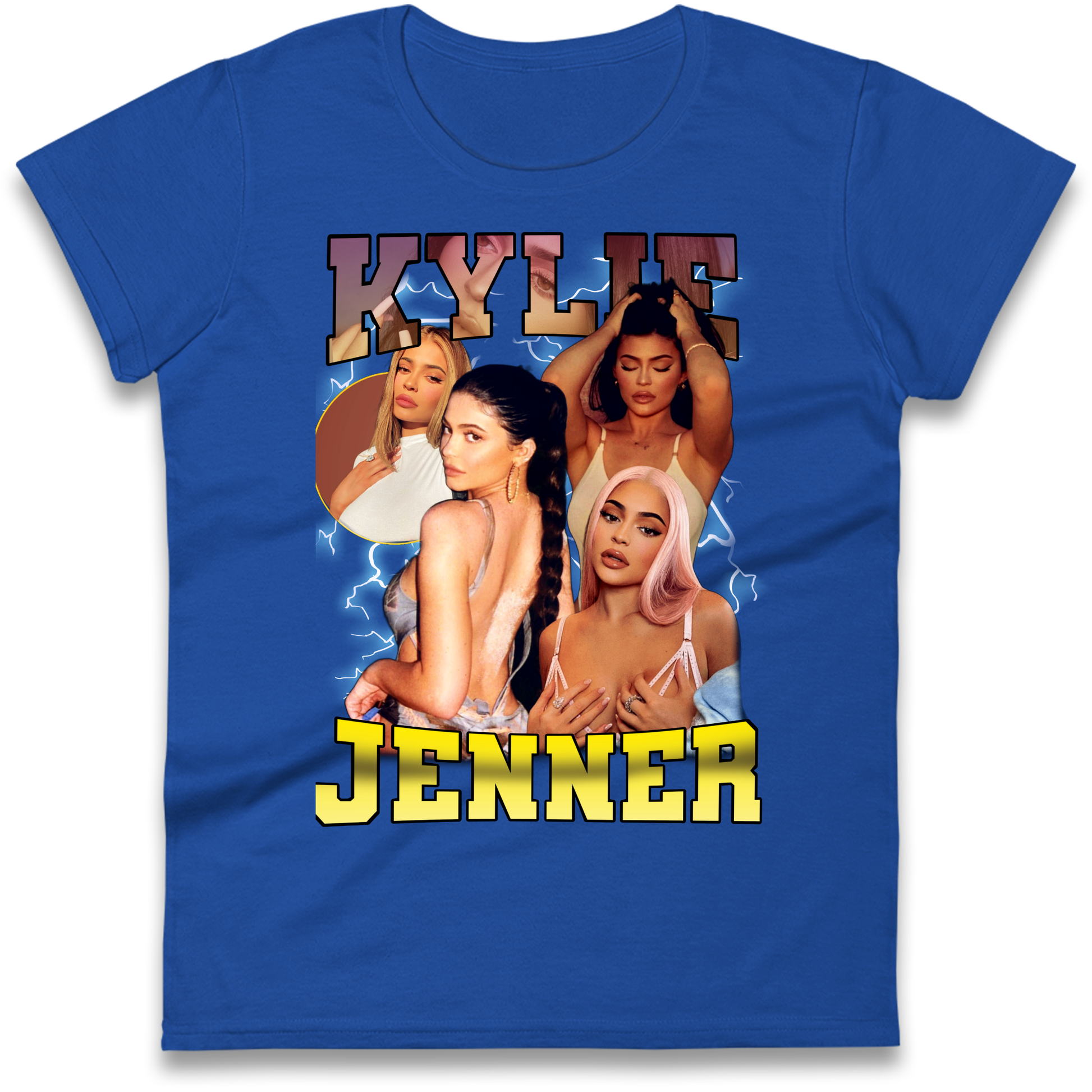 Kylie Jenner Pink Lips Ladies Shirt