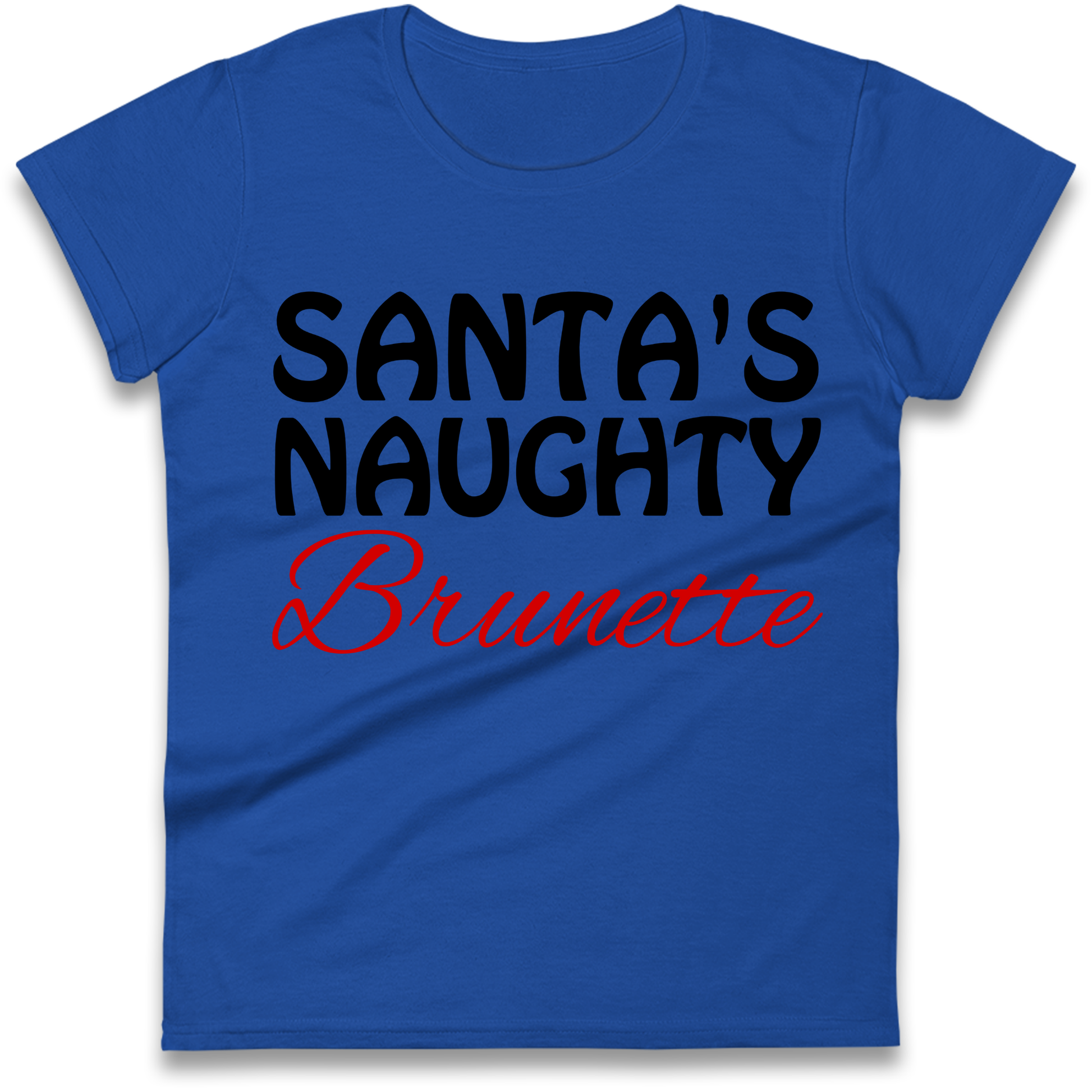 Naughty Brunette Ladies Shirt