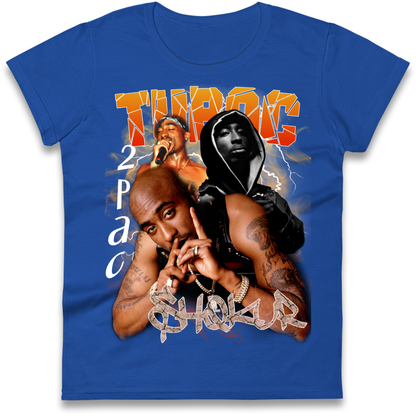 Tupac All Eyez On Me Ladies Shirt