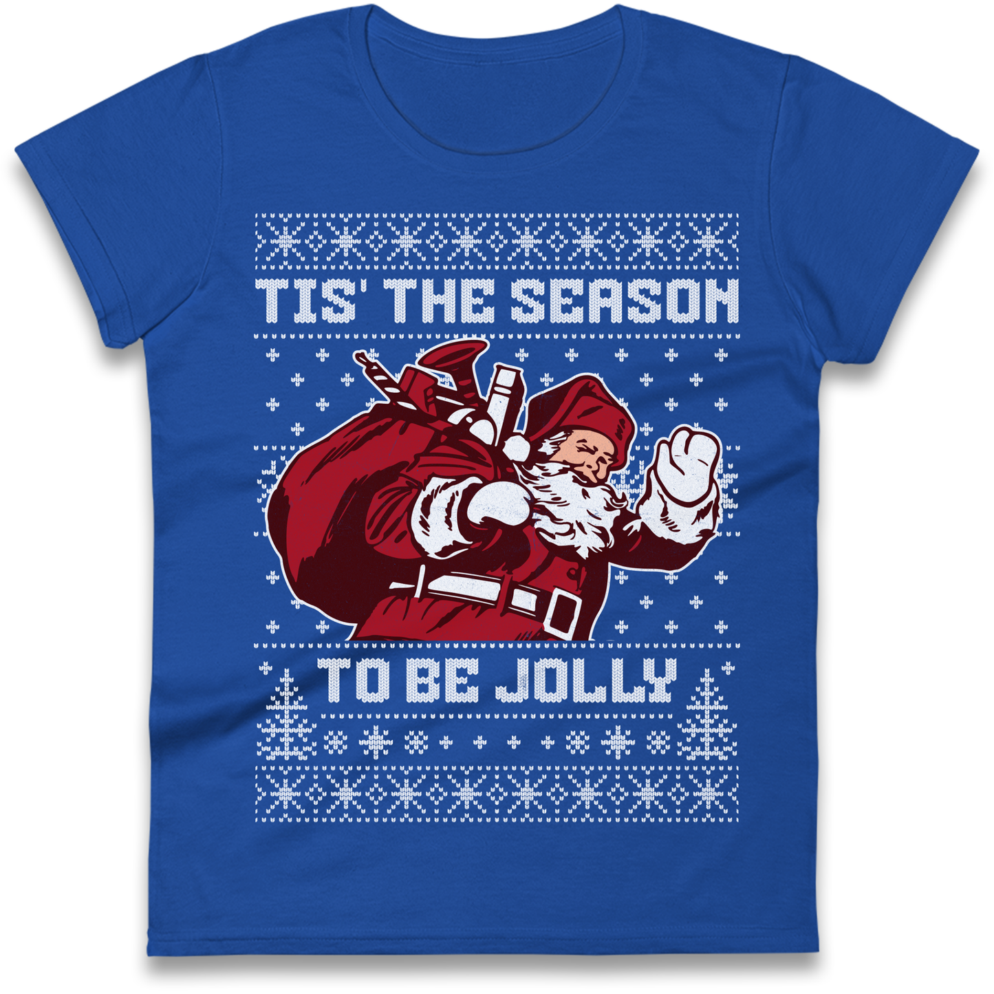 Tis The Season To Be Jolly Christmas Ladies Shirt