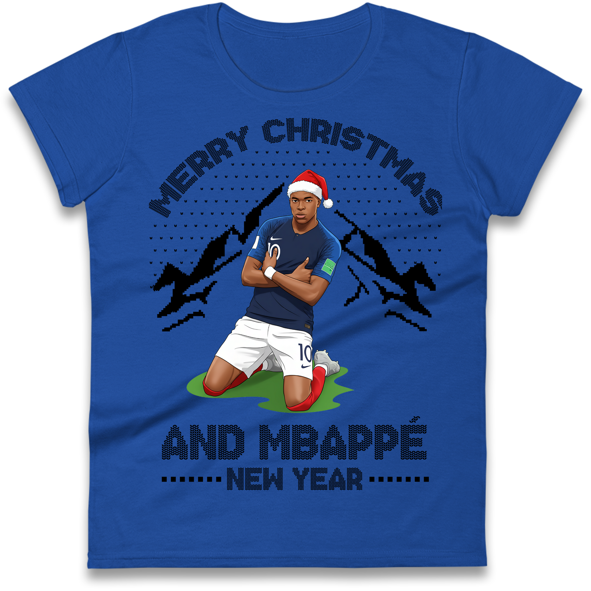 Mbappe Christmas Ladies Shirt
