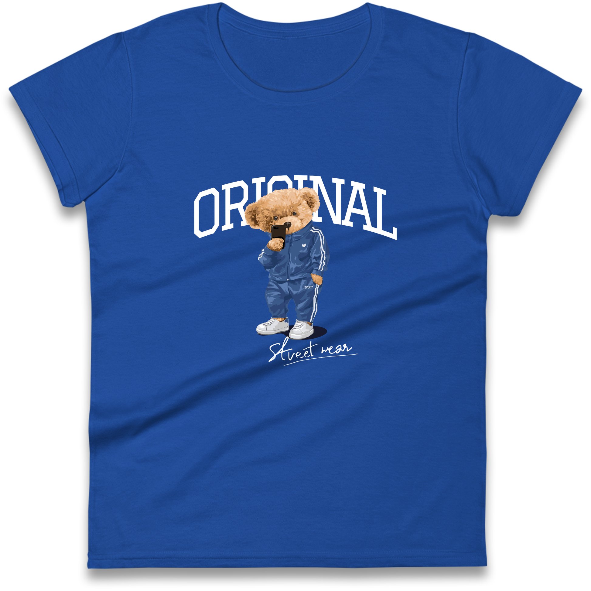 Teddy Bear Original Streetwear Ladies Shirt