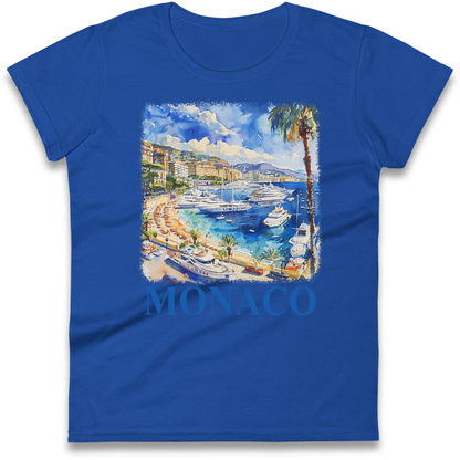 Monaco Painting Ladies Shirt
