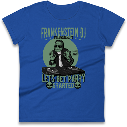 Frankenstein DJ Ladies Shirt