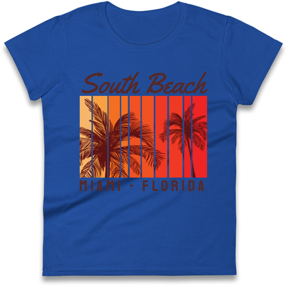 South Beach Miami Florida Ladies Shirt