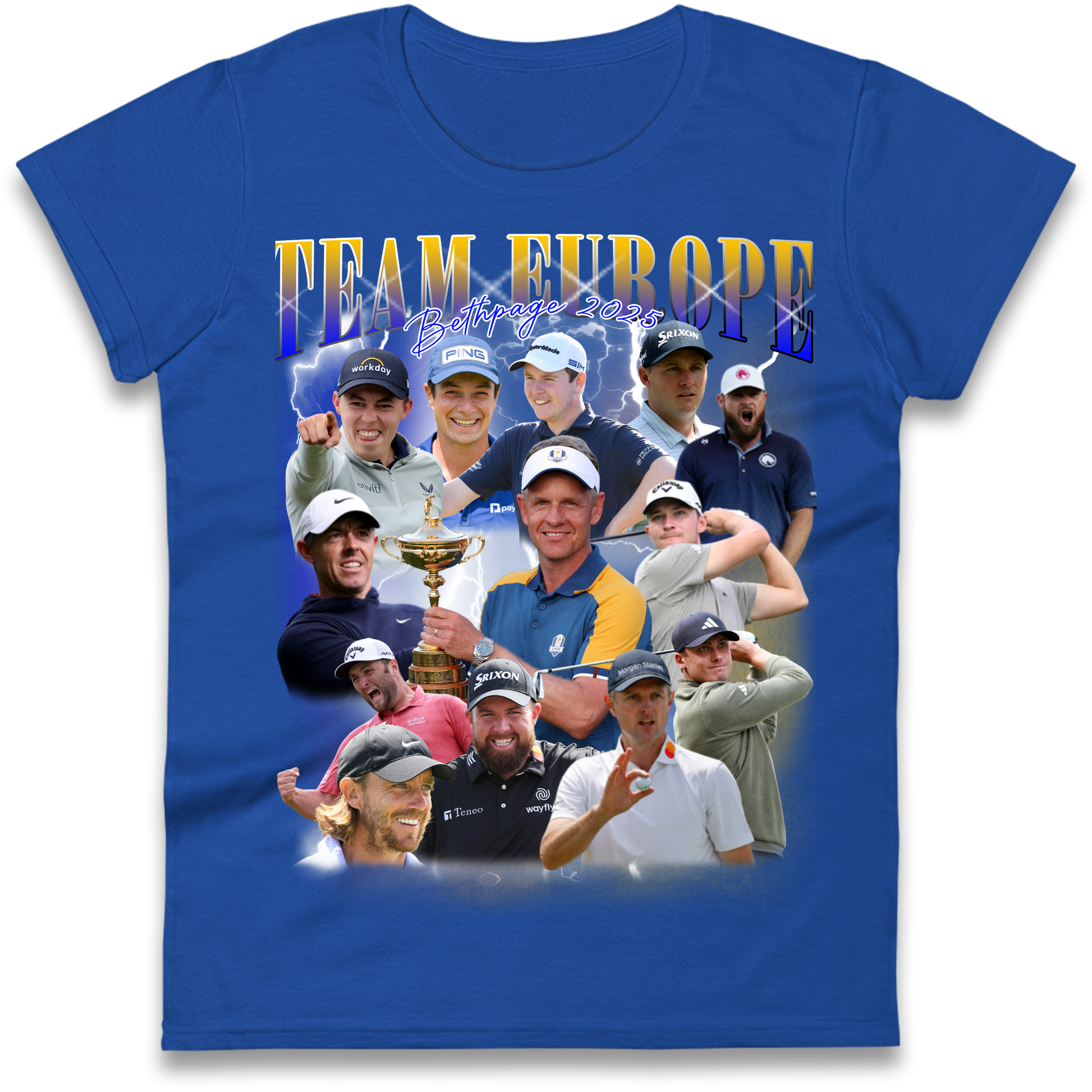 Ryder Cup 2025 Team Europe Ladies Shirt