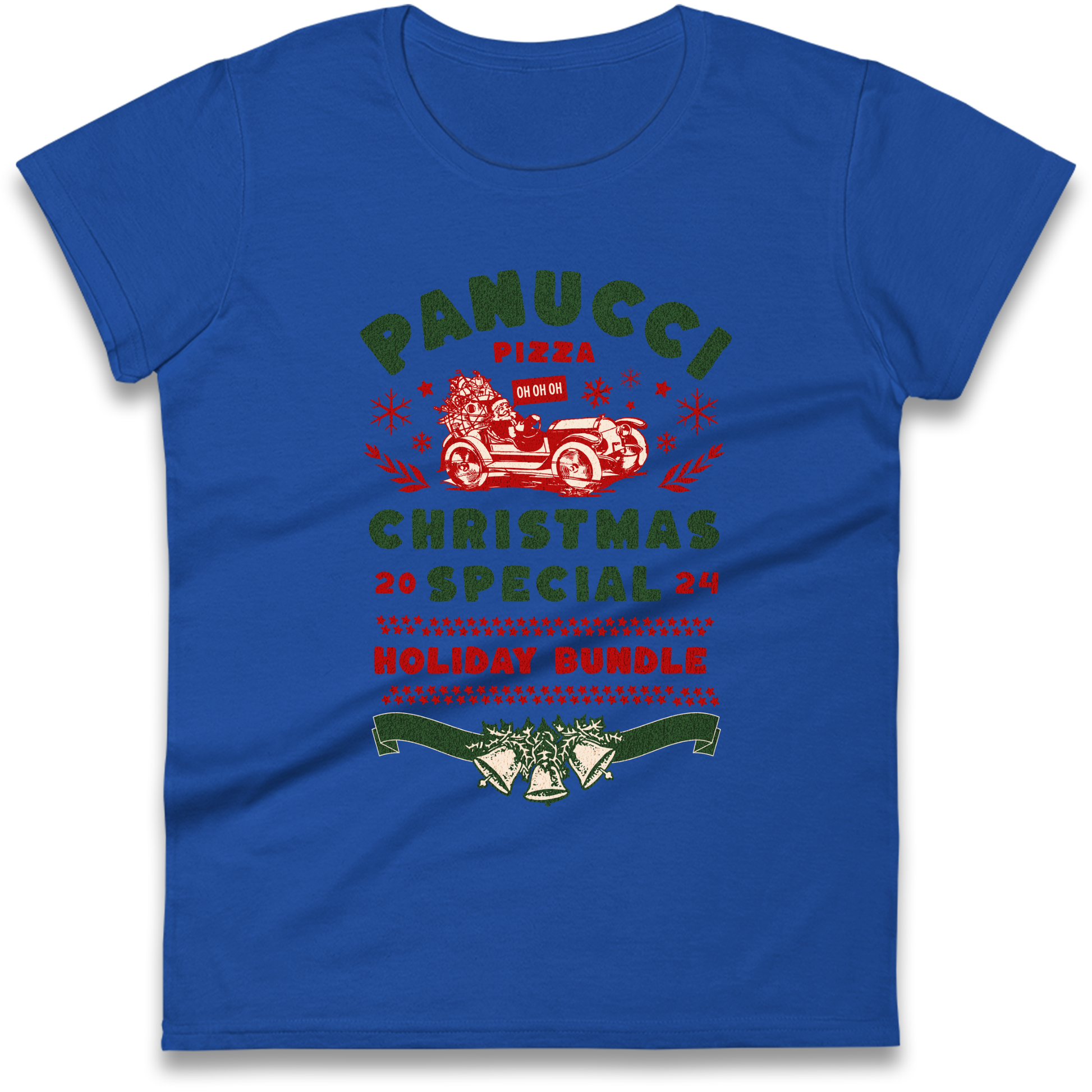 Panucci Pizza Christmas Special Christmas Ladies Shirt