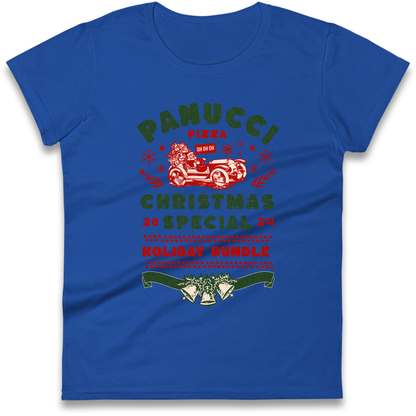 Panucci Pizza Christmas Special Christmas Ladies Shirt