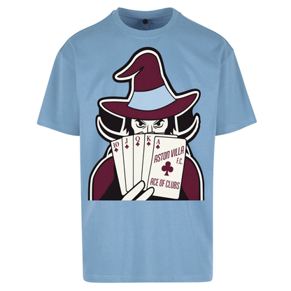Aston Villa Ace of Clubs Banner Oversized T-Shirt
