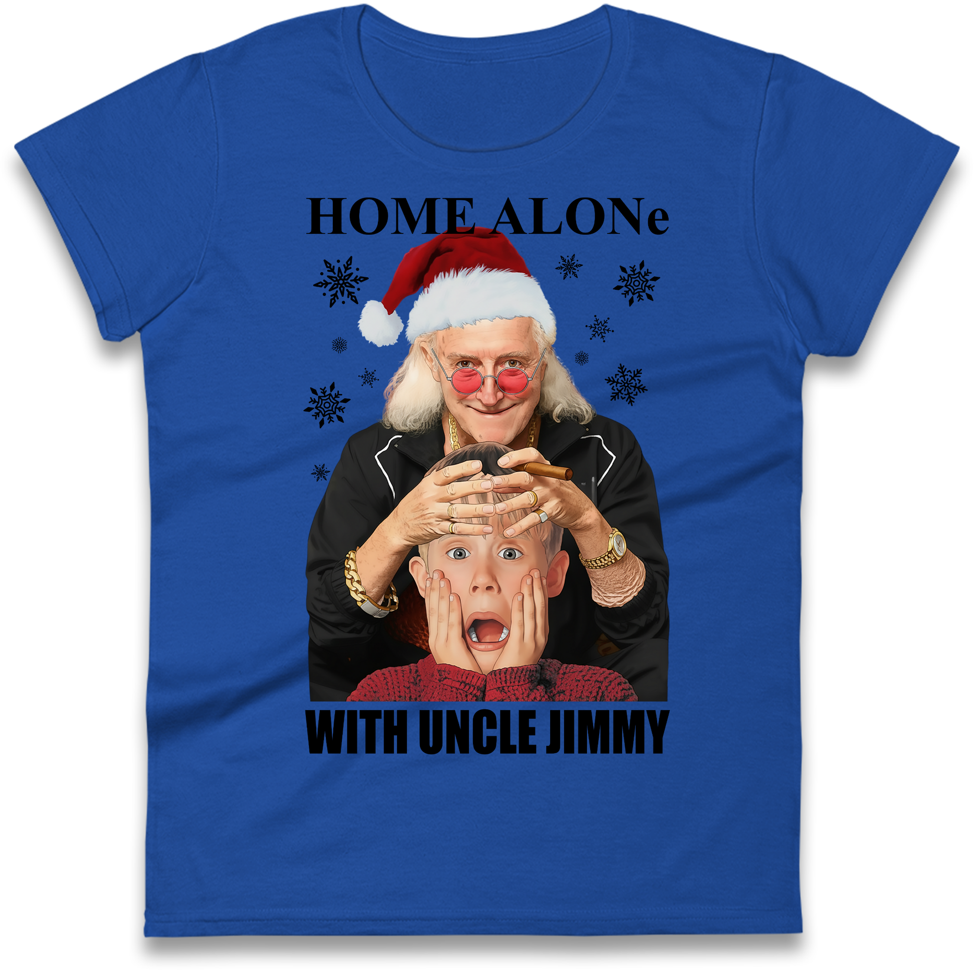 Home Alone Uncle Jimmy Ladies Shirt
