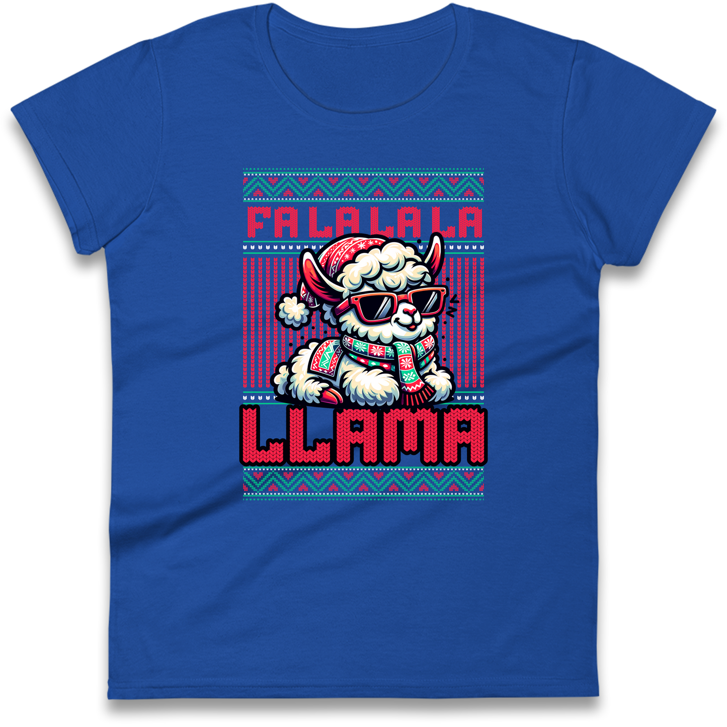 FA LA LA LA LLAMA Ladies Shirt