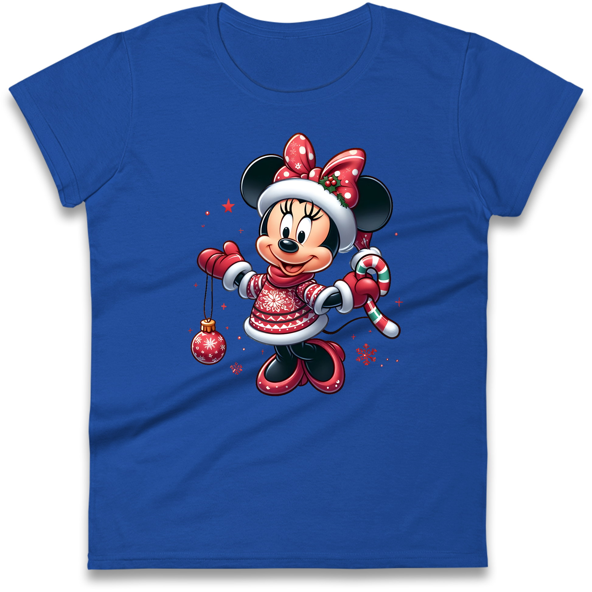 Mini Mouse Christmas Ladies Shirt