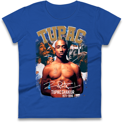 Tupac Shakur 1971 1996 Ladies Shirt