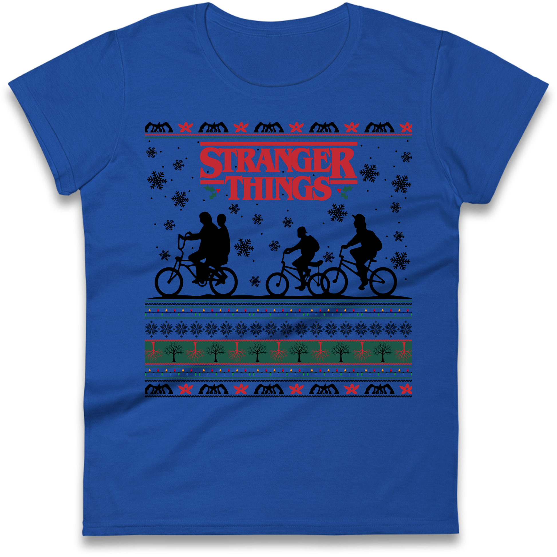 Stranger Things Christmas Ladies Shirt