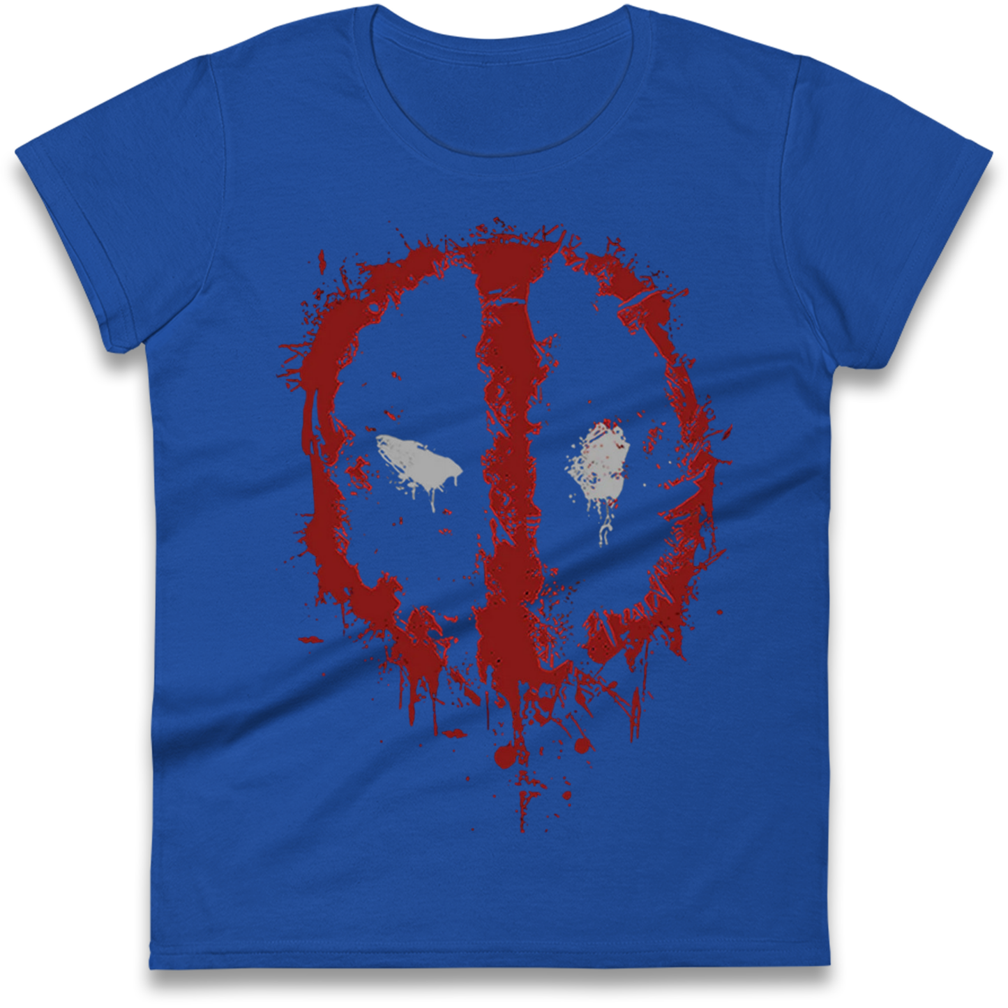 Marvel Deadpool Splatter Icon Ladies Shirt