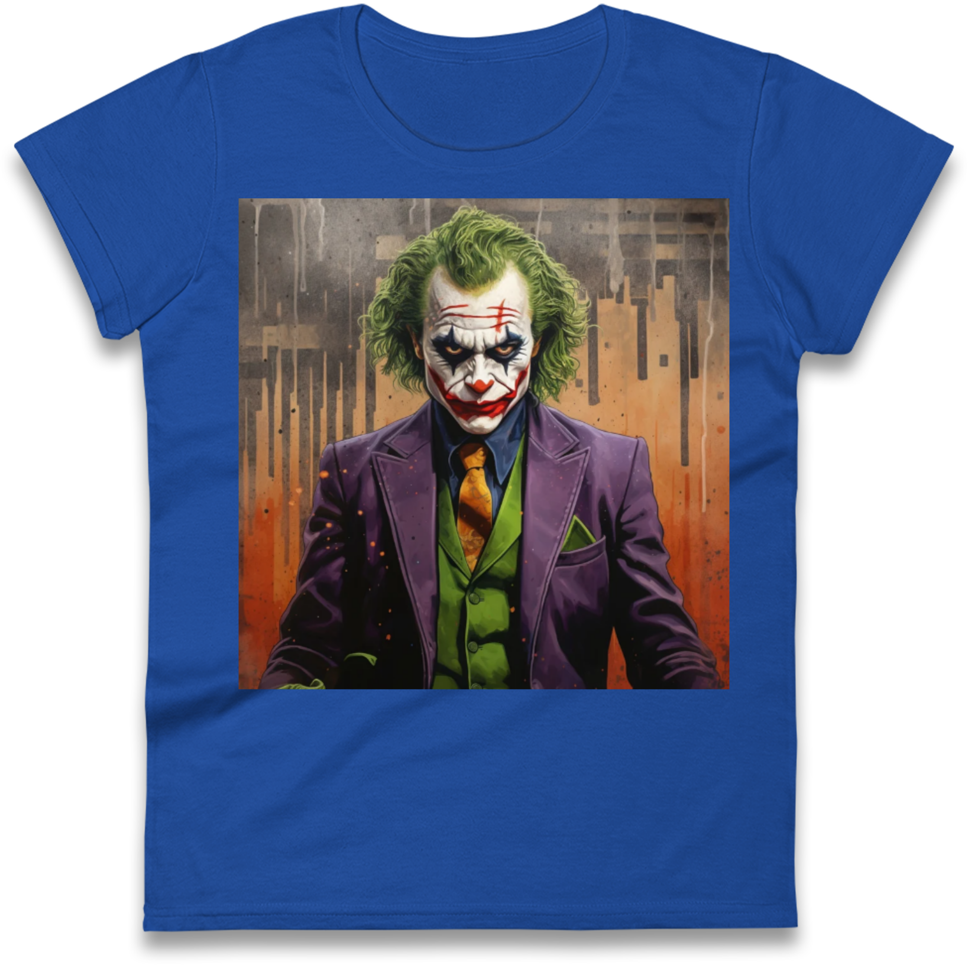 The Joker Painting Ladies Shirt