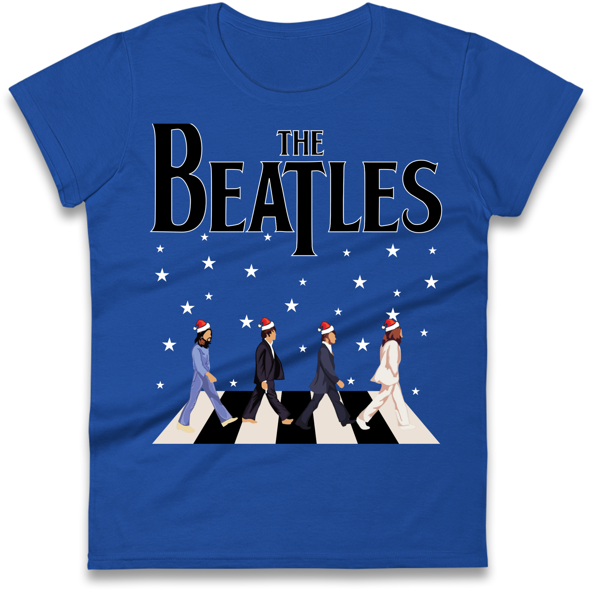 The Beatles Abbey Road Christmas Ladies Shirt