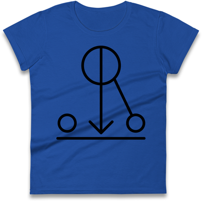 Iron Maiden Band Symbol Ladies Shirt
