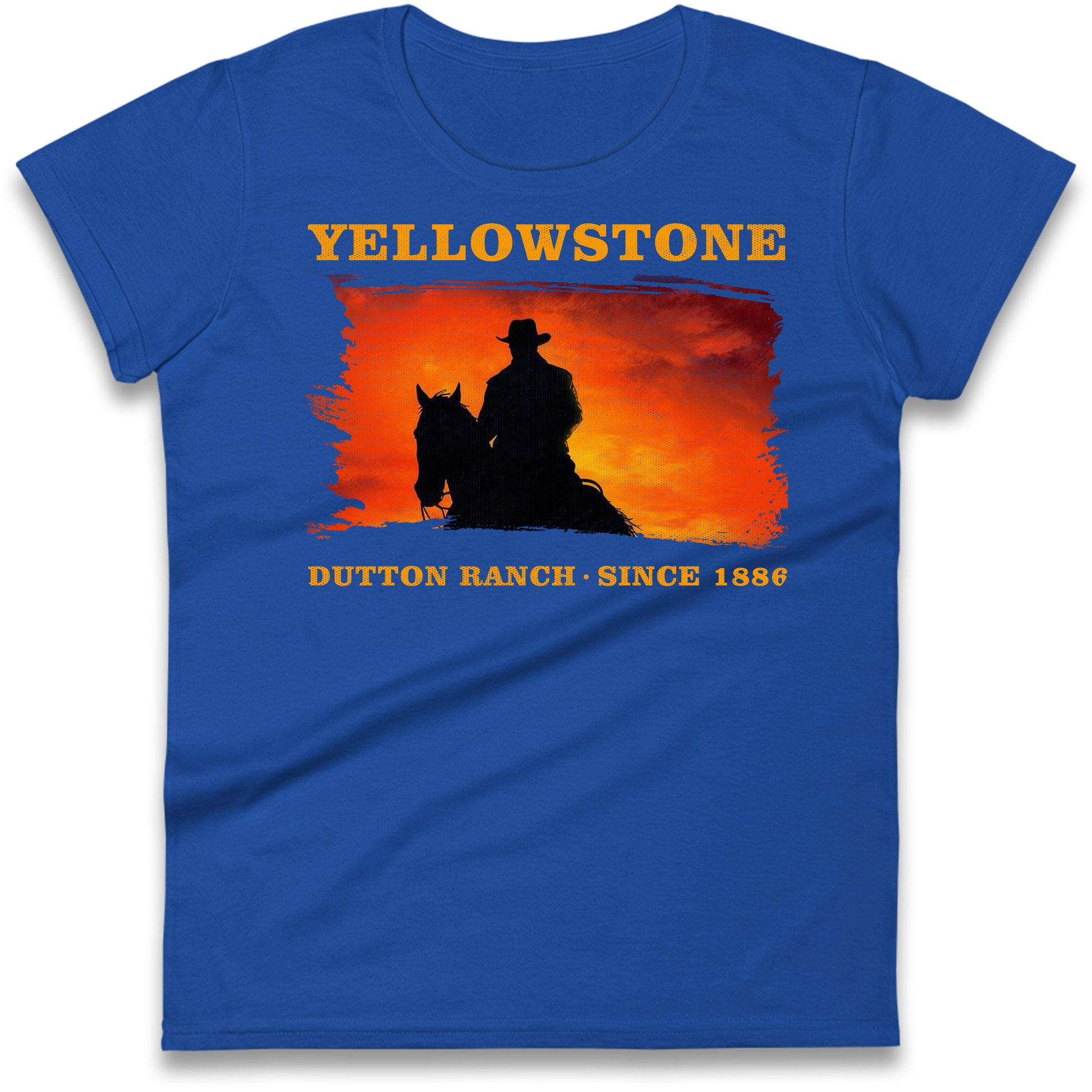 Yellowstone Dutton Ranch Since 1886 Ladies Shirt