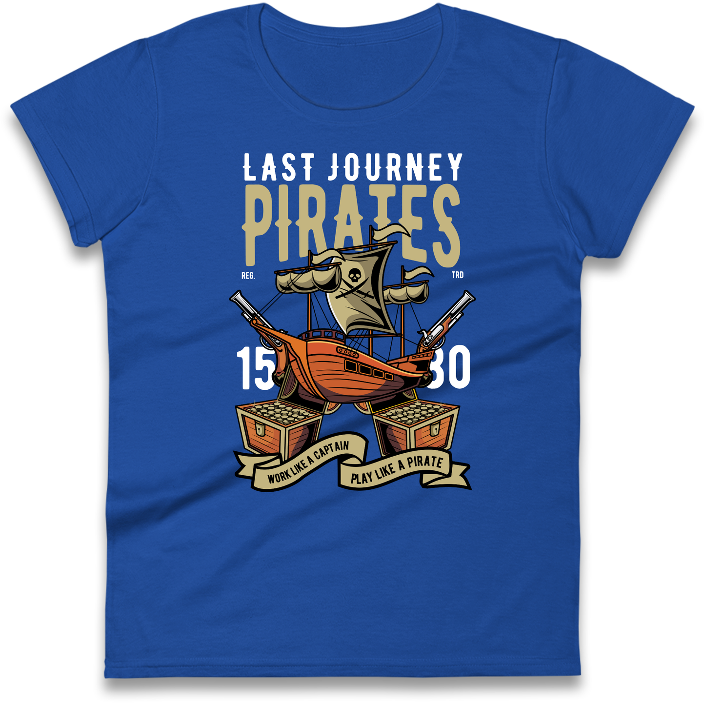 Last Journey Pirates Ladies Shirt