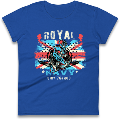 Royal Navy Glory Unit 764H83 Ladies Shirt