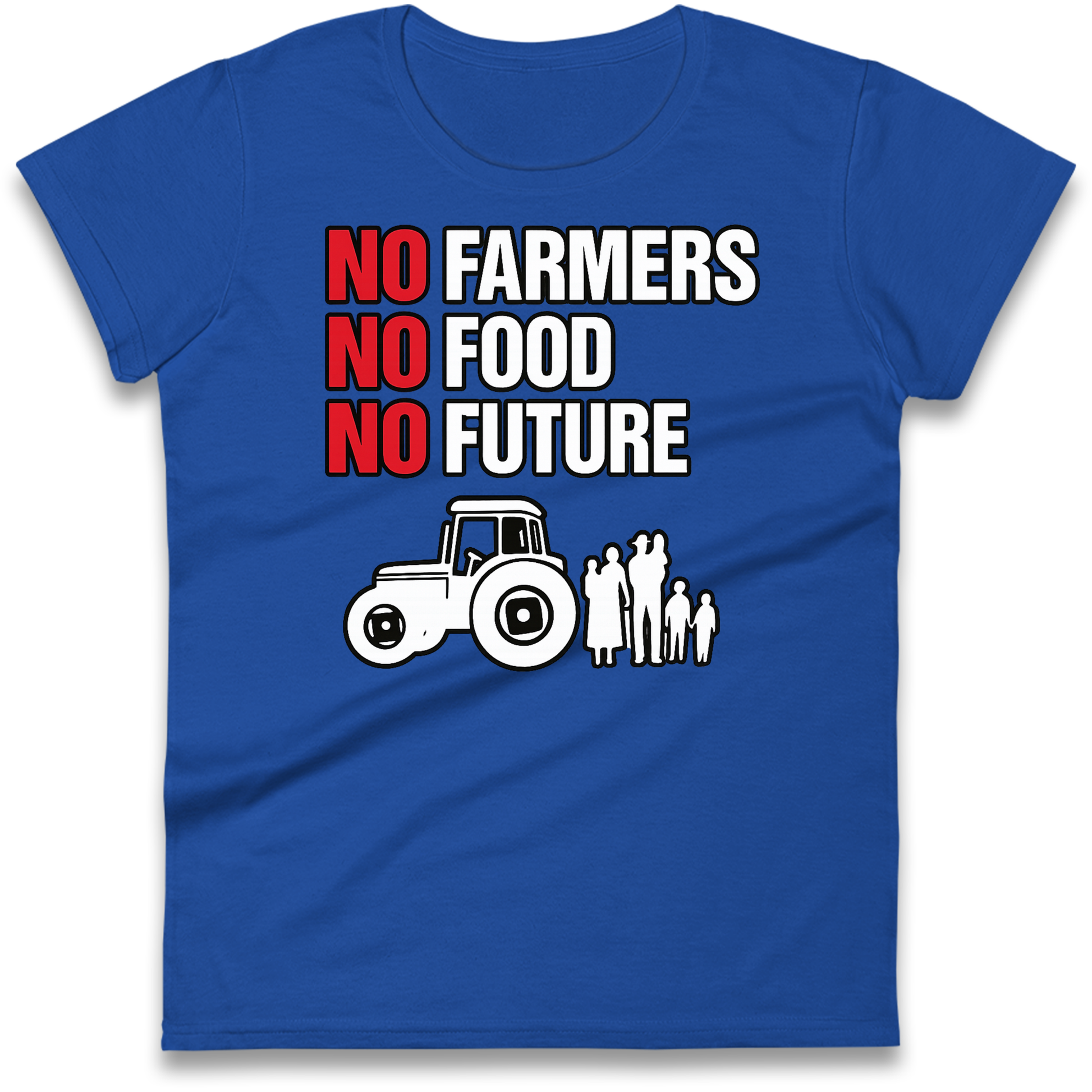 Farmers Agricultural Inheritance Tax Protest Ladies Shirt