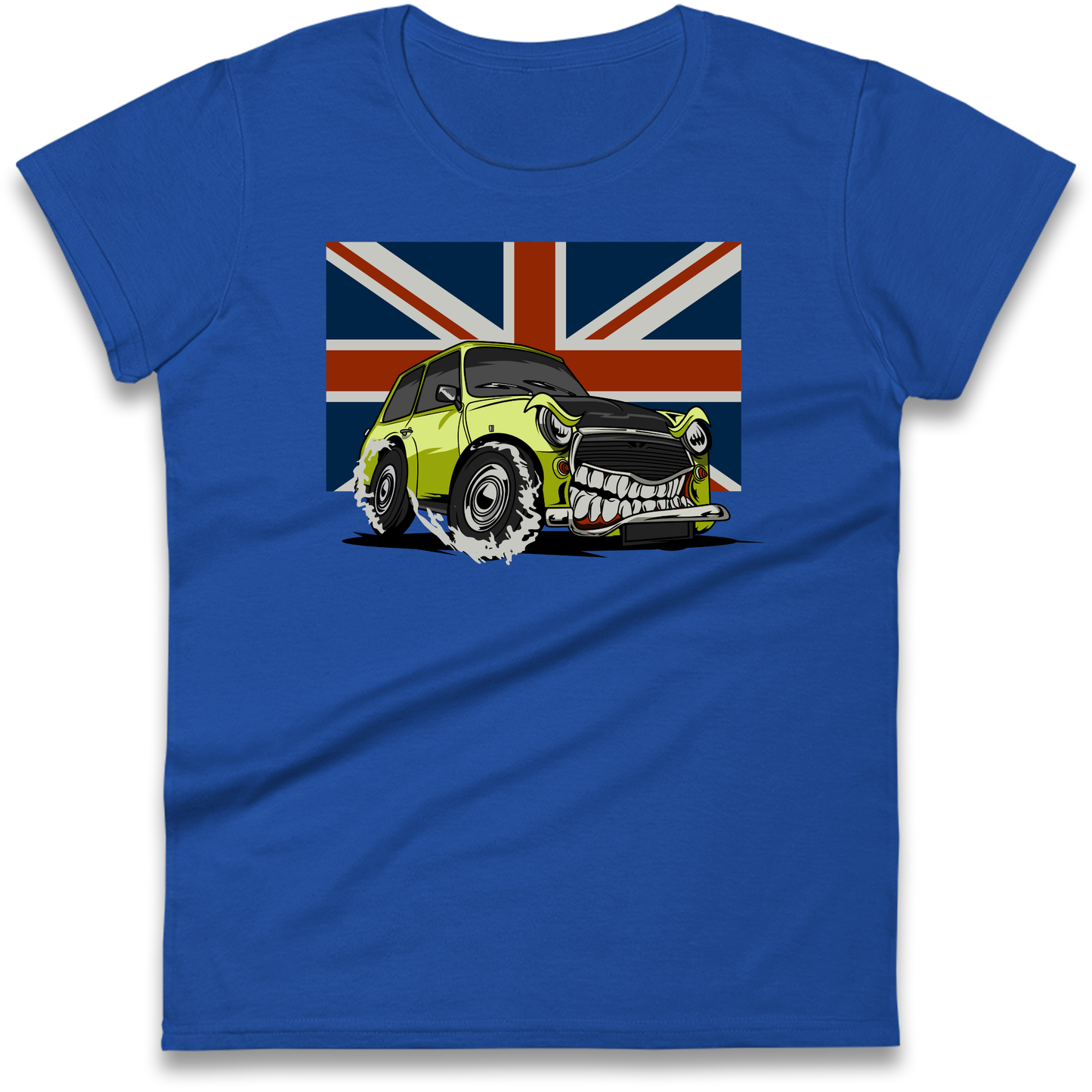 Union Jack Angry Mini Ladies Shirt