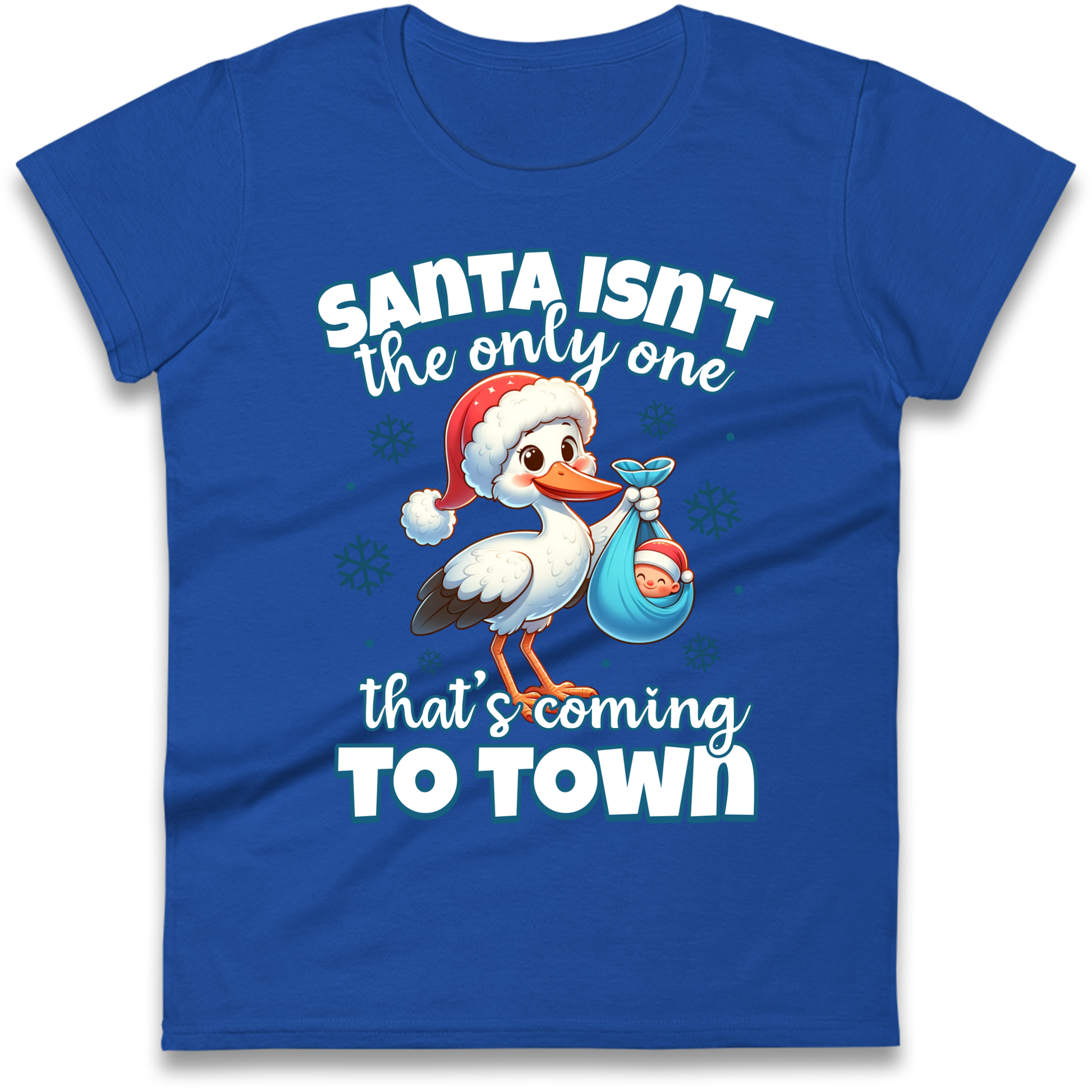 Santa isn't The Only One Thats Coming To Town Christmas Ladies Shirt