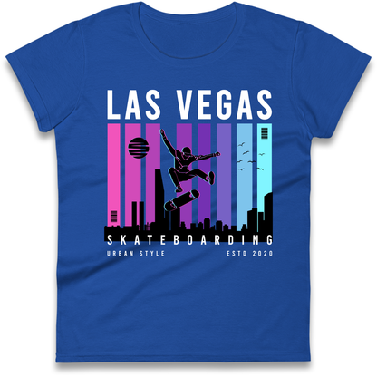 Las Vegas Skateboarding Ladies Shirt
