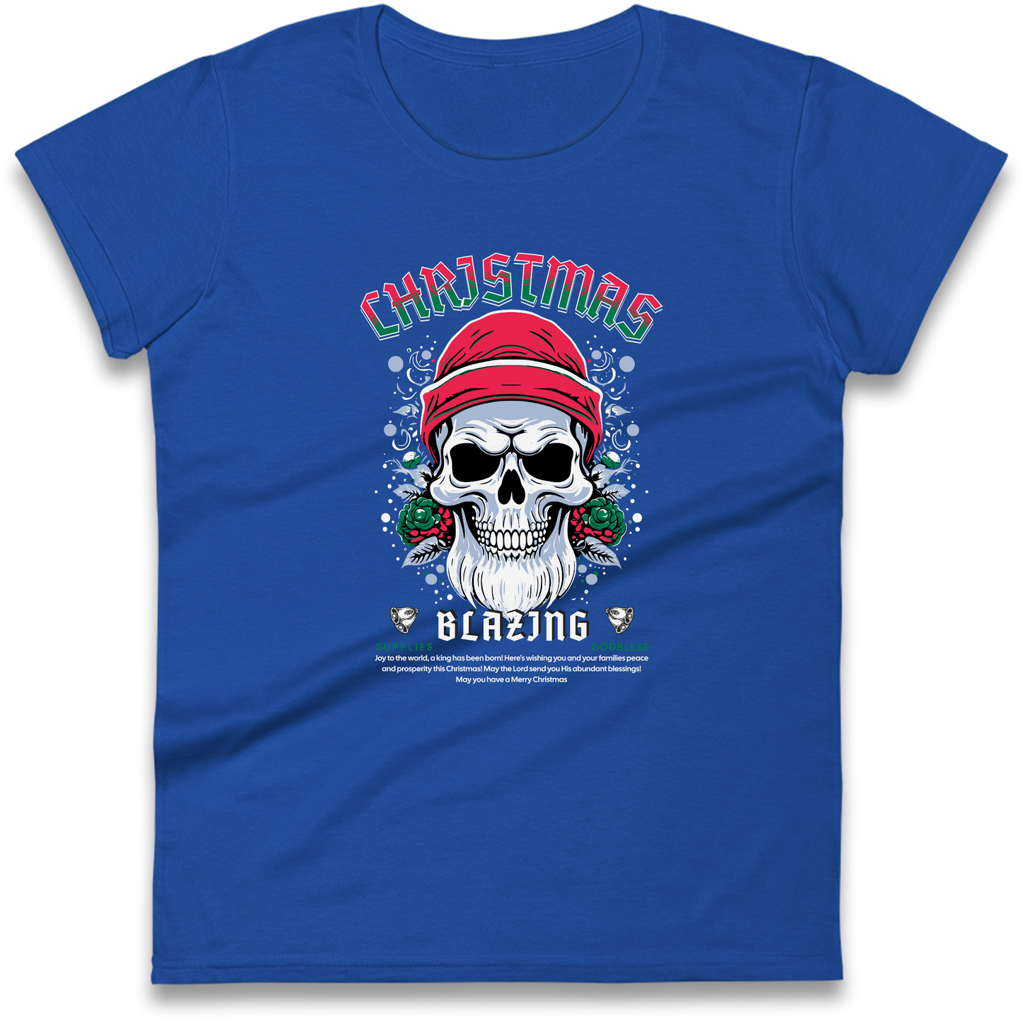Christmas Blazing Ladies Shirt