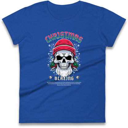 Christmas Blazing Ladies Shirt