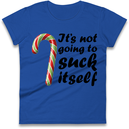 Not Going To Suck Itself Ladies Shirt