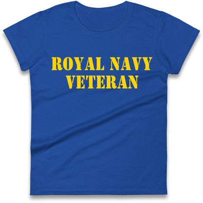 Royal Navy Veteran Ladies Shirt