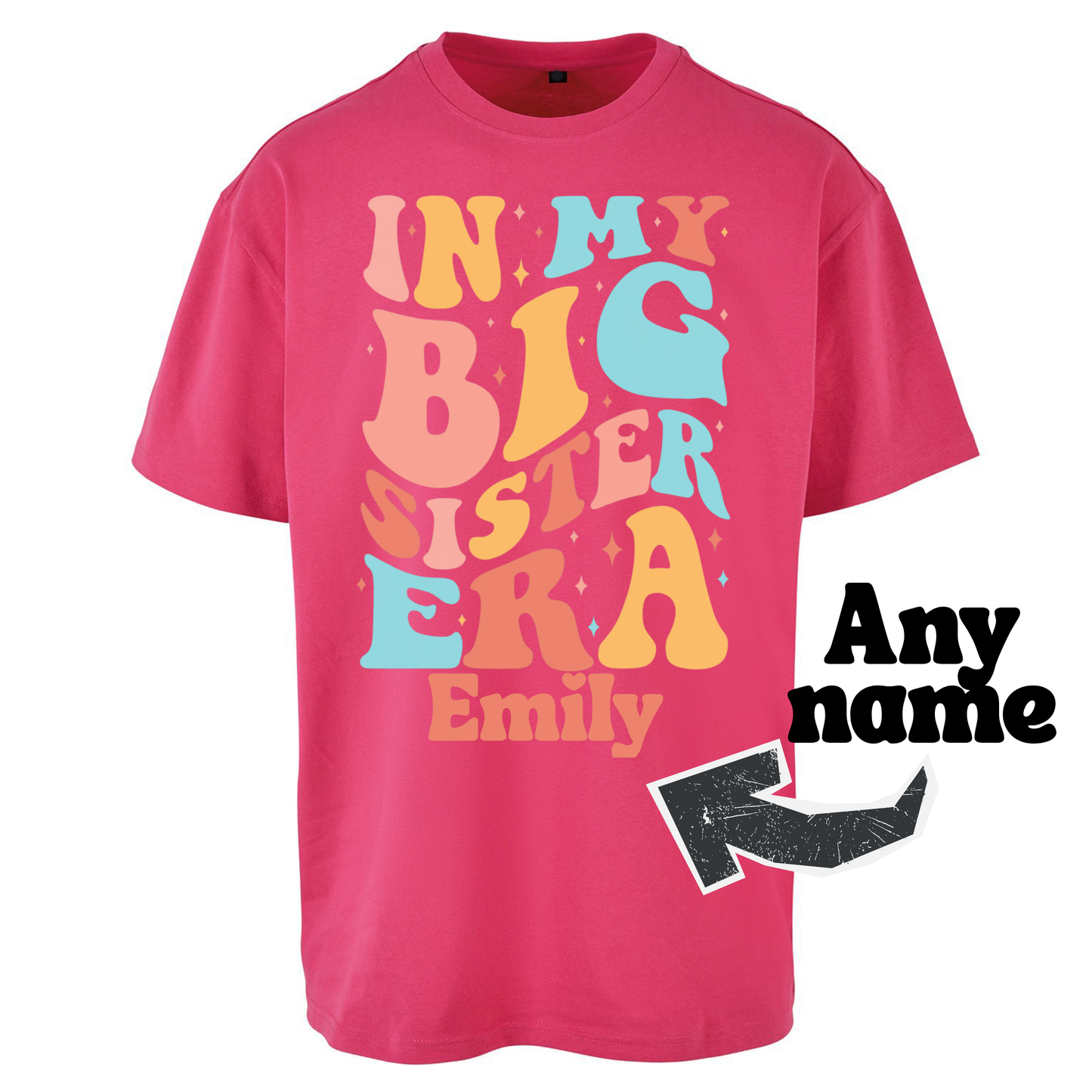 Big Sister Oversized T Shirt
