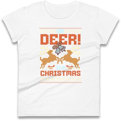 Oh Deer its Christmas Ladies Shirt