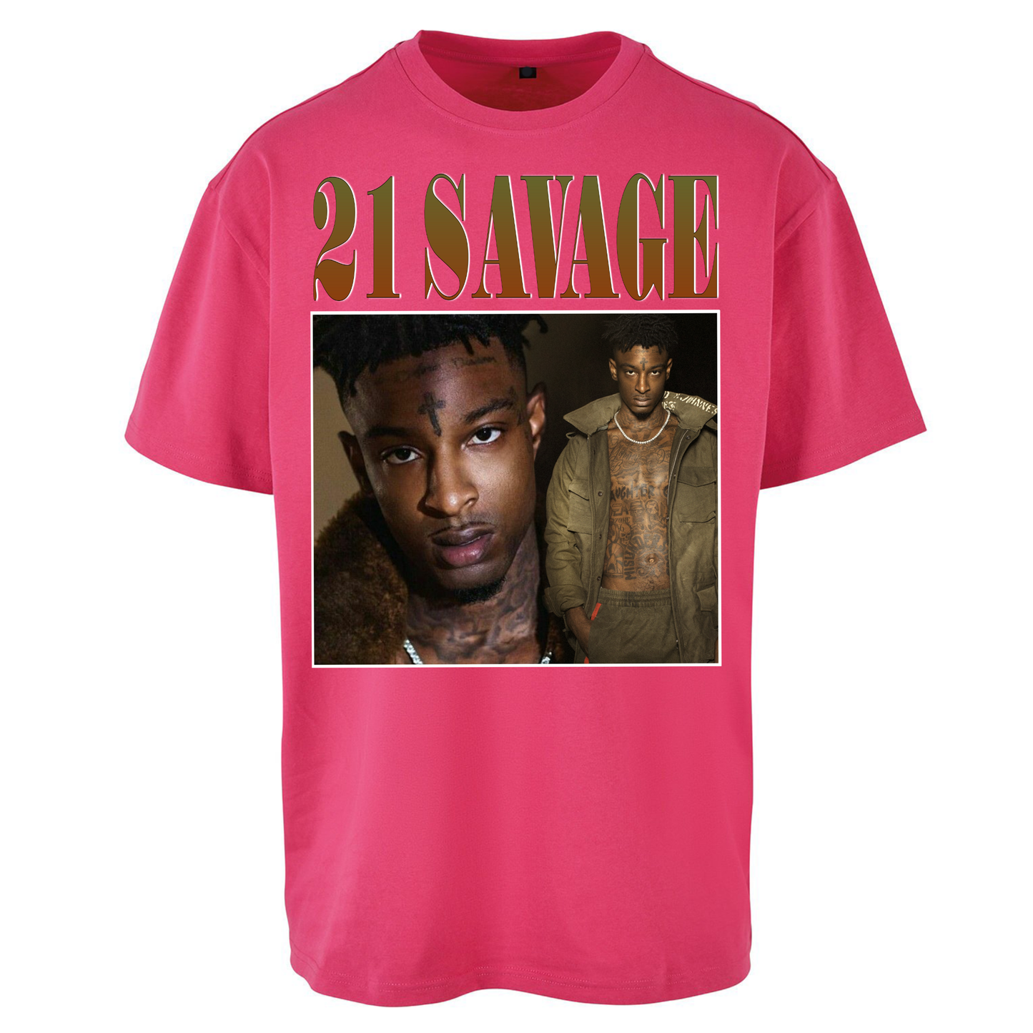 21 Savage Rapper Oversized T Shirt