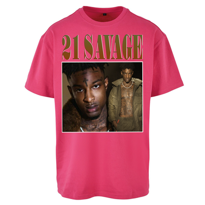 21 Savage Rapper Oversized T Shirt