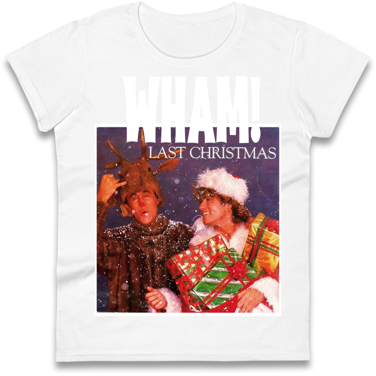 Wham Last Xmas Ladies Shirt 