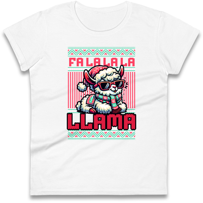 FA LA LA LA LLAMA Ladies Shirt