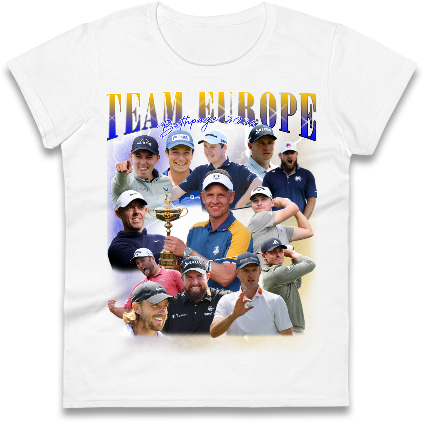 Ryder Cup 2025 Team Europe Ladies Shirt